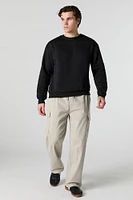 Pantalon cargo classique à taille coulissante