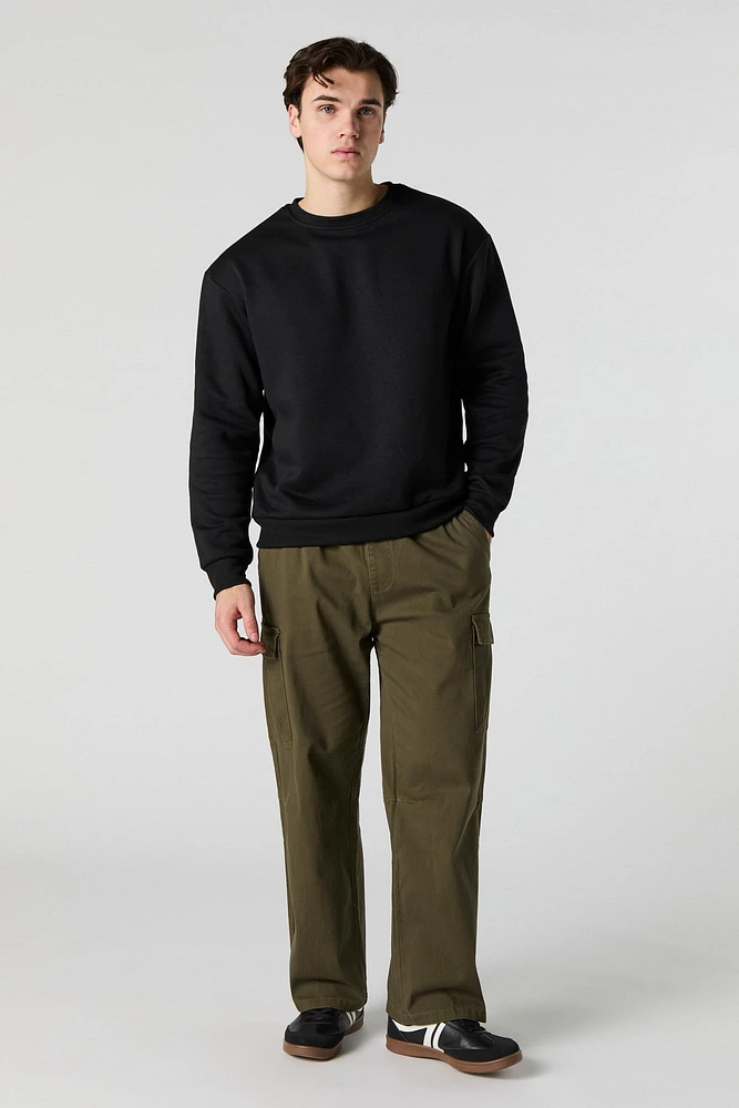 Pantalon cargo classique à taille coulissante