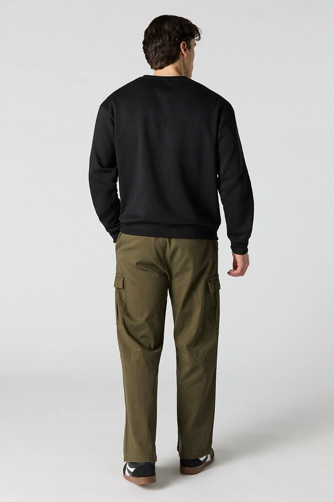 Pantalon cargo classique à taille coulissante