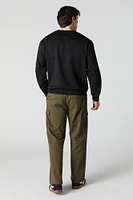 Pantalon cargo classique à taille coulissante
