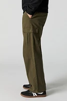 Pantalon cargo classique à taille coulissante