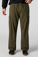 Pantalon cargo classique à taille coulissante