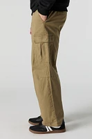 Pantalon cargo classique à taille coulissante