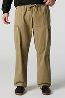 Pantalon cargo classique à taille coulissante