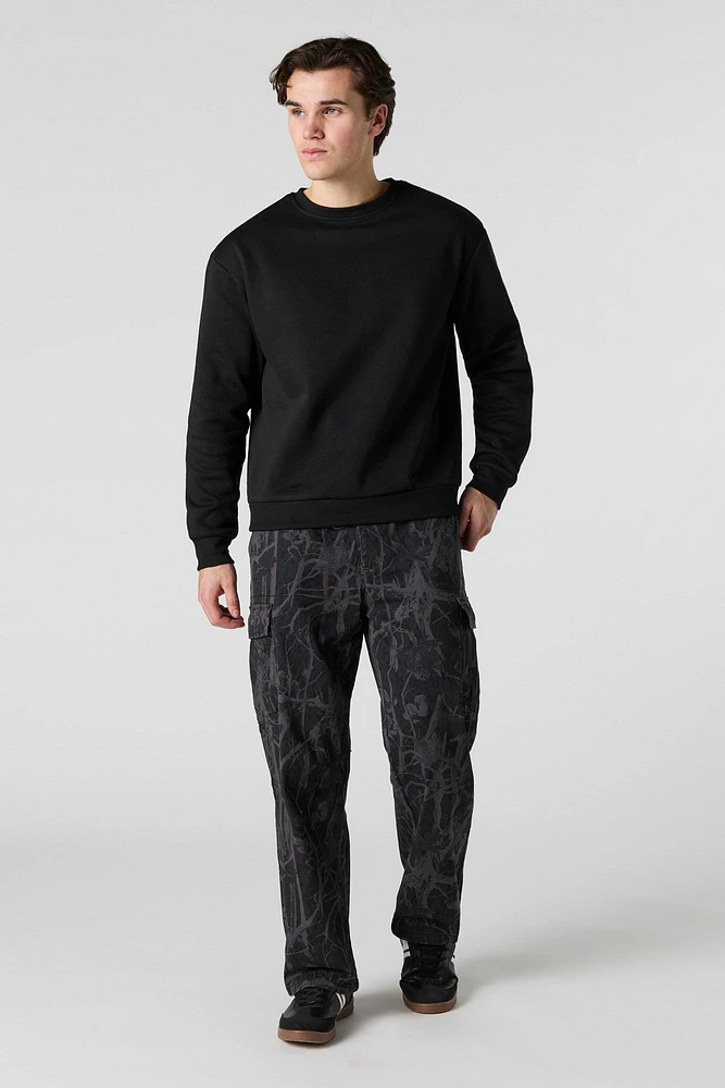 Pantalon cargo classique à taille coulissante