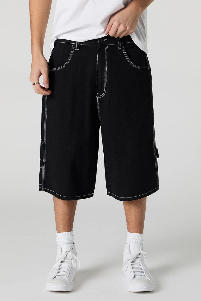 Denim Carpenter Jort