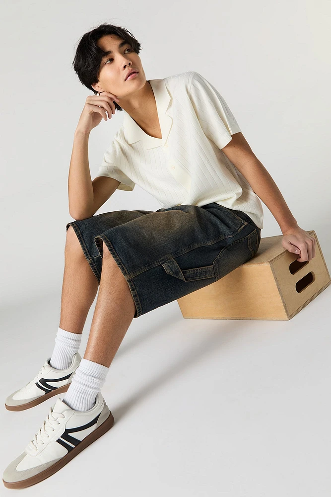 Jort de menuisier en denim