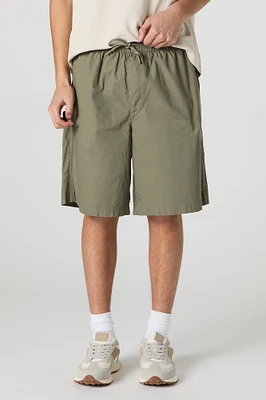 Drawstring Longline Short