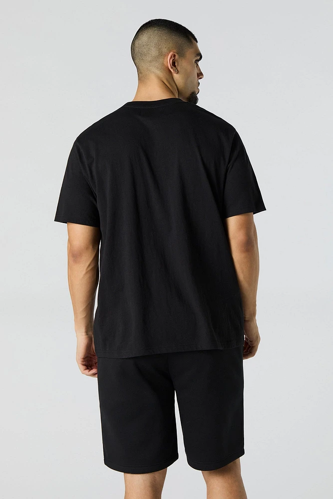 Official World Graphic Fleece Short