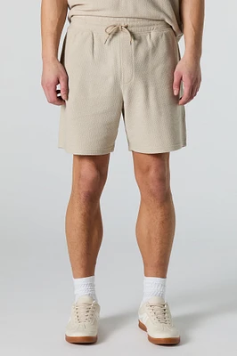 Short Active texturé à taille coulissante