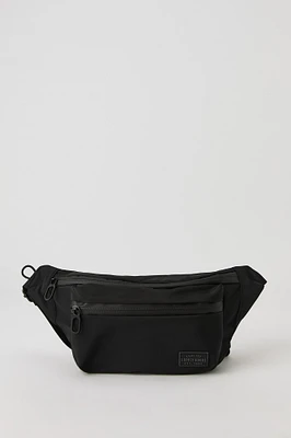 Sac banane en nylon avec compartiment double