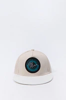 Casquette réglable avec empiècement tissé Brooklyn deux-tons