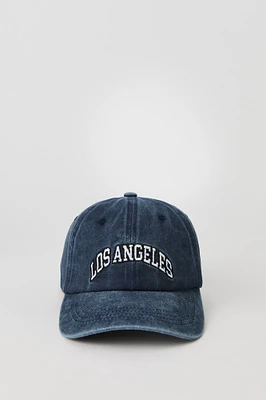 Casquette de baseball délavée avec motif brod