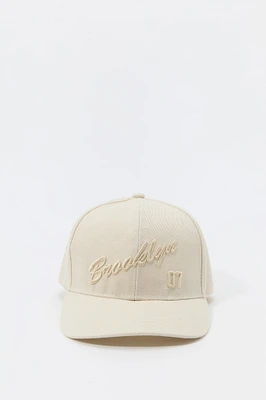 Casquette de baseball avec motif brodé City