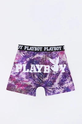 Culotte boxeur à imprimé Playboy