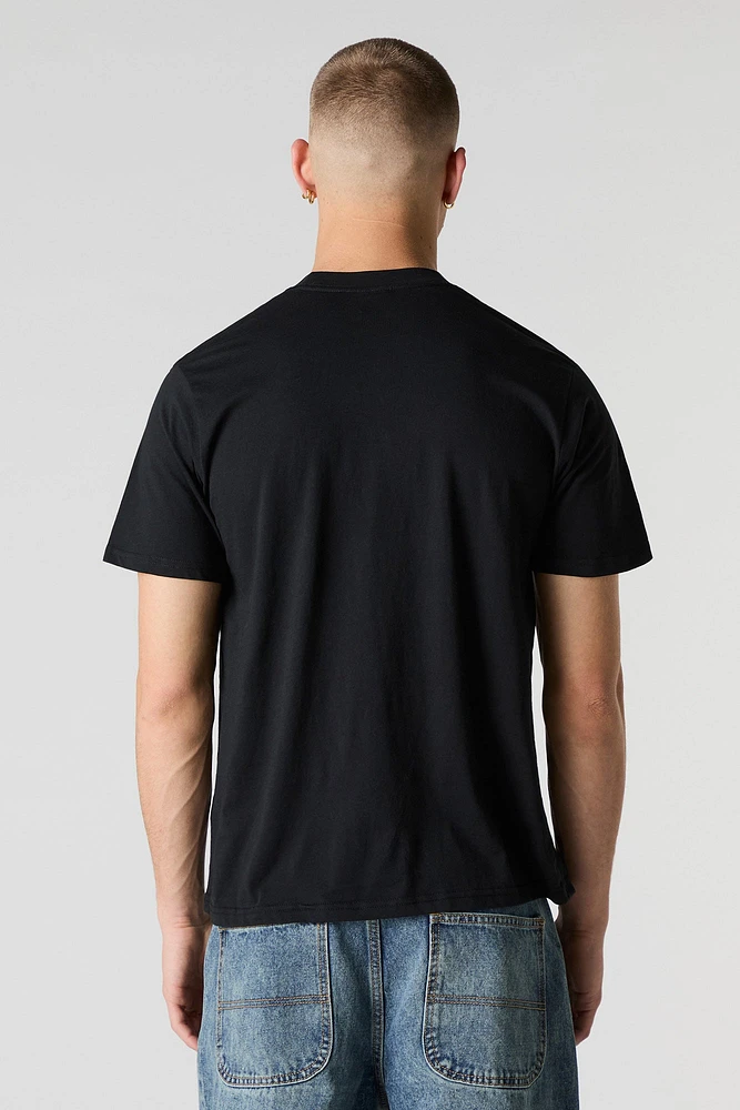 T-shirt à imprimé Hot Wheels