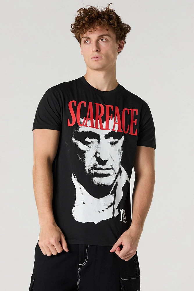 T-shirt à imprimé Scarface Photo
