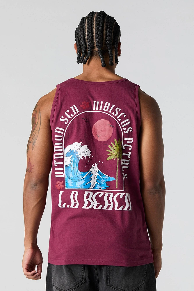 LA Beach Graphic Tank