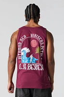 LA Beach Graphic Tank