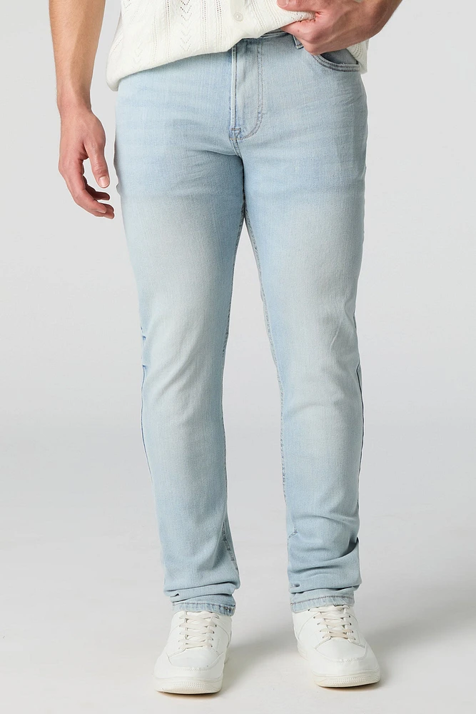 Jean sport élavé pâle