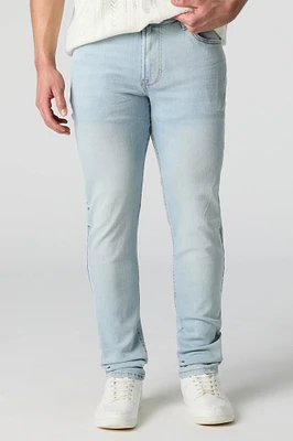 Jean sport élavé pâle