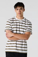 Striped Crewneck T-Shirt