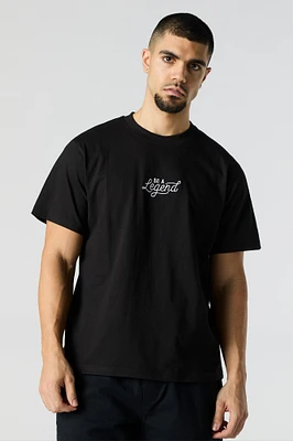 T-shirt avec motif brodé