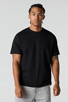 T-shirt ras du cou uni