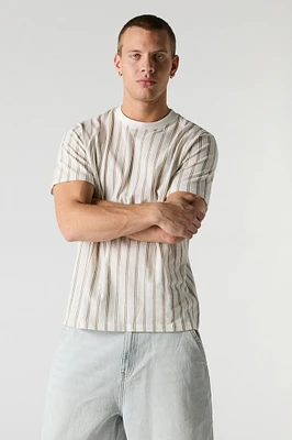 Striped Crewneck T-Shirt