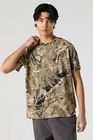 Camo Print T-Shirt