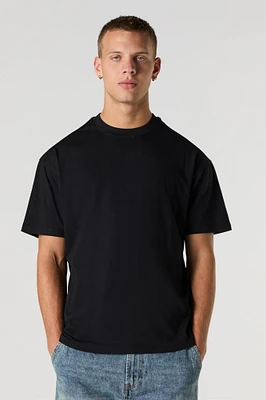 T-shirt décontracté uni