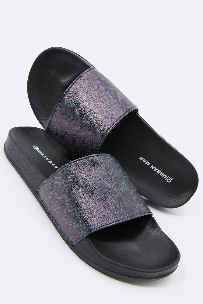 Faux Leather Status Print Slide