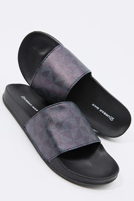 Faux Leather Status Print Slide