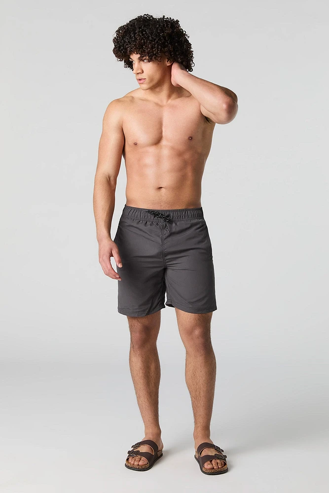 Short de baignade uni