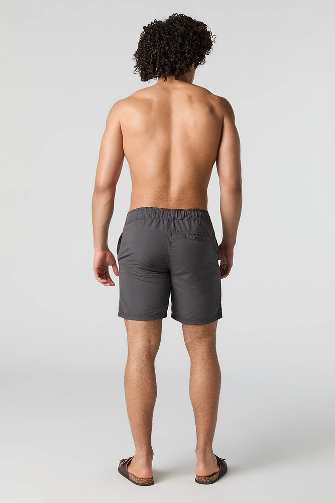 Short de baignade uni