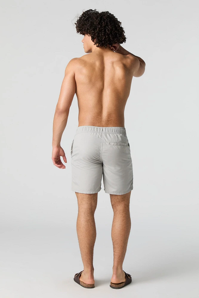 Short de baignade uni
