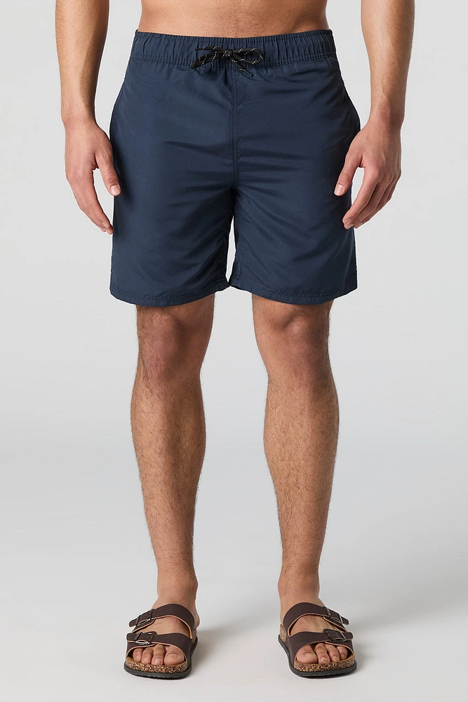 Short de baignade uni