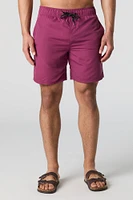 Short de baignade uni