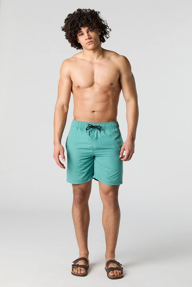Short de baignade uni