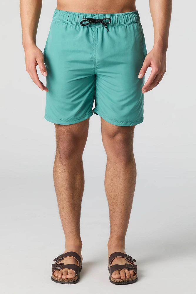 Short de baignade uni