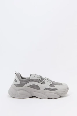 Chunky Mesh Running Shoe