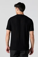 T-shirt en tricot uni