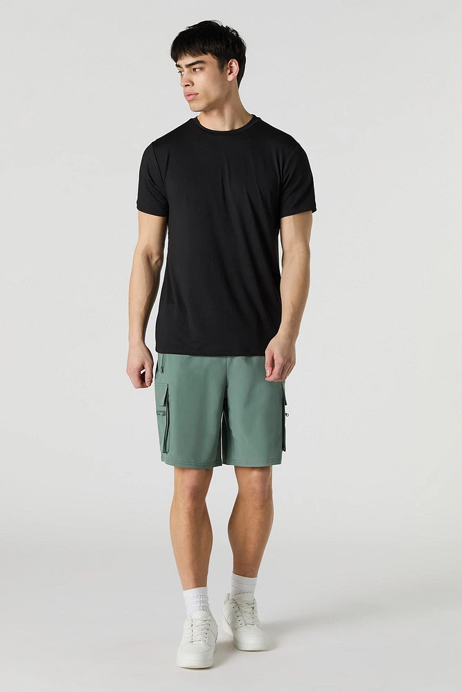 Active 4-Way-Stretch Cargo Short