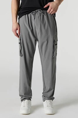 Active 4-Way-Stretch Drawstring Cargo Pant