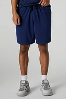 Short Active en filet à taille coulissante