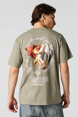 T-shirt à imprimé Fighting Yourself
