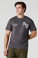 T-shirt à imprimé NYC
