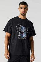 T-shirt à imprimé Angels Exile