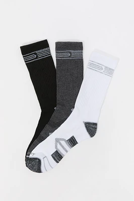 Athletic Crew Socks (3 Pack