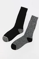 Socquettes thermiques pour le chalet (paquet de 2